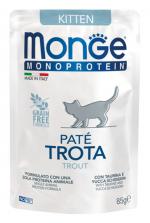 Monge Cat Monoprotein Pate Kitten паштет з фореллю