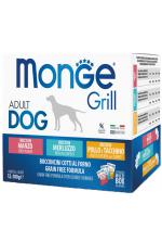 Monge Dog Grill Multipack Buste 3 смаки